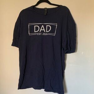 Navy Blue Dad T-Shirt